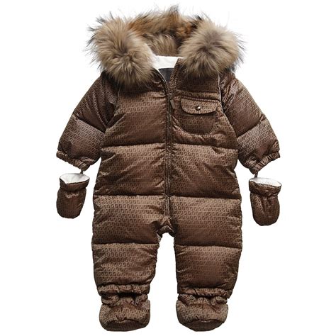 fendi baby snowsuit.